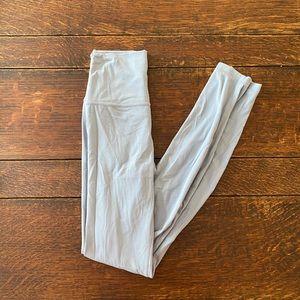 Light blue align leggings